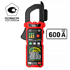 Токовые клещи постоянного/переменного тока 600A c режимом смарт iCartool IC-M207D