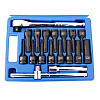 Набор ударных головок Torx, HEX 78 мм, 18 предметов Car-Tool CT-A2022