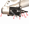 Съемник сайлентблоков редуктора BMW (E39) Car-Tool CT-A1185