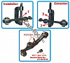 Съемник шаровых опор для 220/211 Car-Tool CT-1257