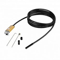 Видеоэндоскоп USB, 0.3Мп, 640x480, 2м, 5.5мм зонд iCartool IC-V99