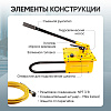 Насос гидравлический ручной 7л. Car-Tool CT-E7000