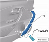 Набор клинообразных съемников для обивки салона VW Car-Tool CT-A1631
