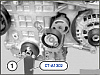 Приспособление для удерживания от проворачивания коленвала BMW Car-Tool CT-A1302