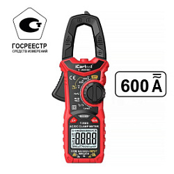 Токовые клещи постоянного/переменного тока 600A iCartool IC-M206D