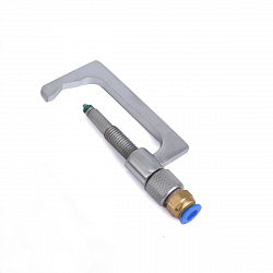 Адаптер для грузовых инжекторов Common Rail универсальный с изменяемым углом Car-Tool CT-N001 - Адаптер с цанговым зажимом Ø8 мм для подключения линии обратной подачи
