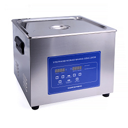 Ультразвуковая ванна с цифровым управлением, функциями подогрева и дегазации, 15 л ОДА Сервис ODA-LD130 - УЗ ванна 15 л с крышкой