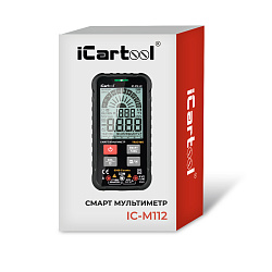 Смарт мультиметр цифровой iCartool IC-M112 - Упаковка