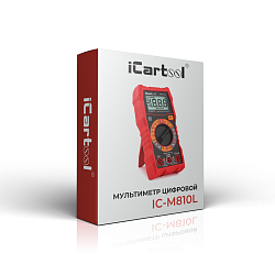Мультиметр цифровой iCartool IC-M810L - Коробка