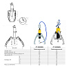 Съемник пневмогидравлический 20т Car-Tool CT-0020Q
