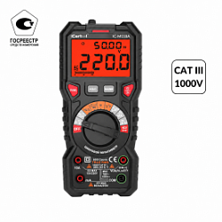 Мультиметр цифровой True RMS, NCV, 6000 отсчётов, CATIII 1000В / CATIV 600В iCartool IC-M118A