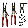 Набор сервисных клещей для хомутов Car-Tool CT-8241
