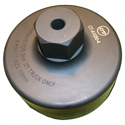 Головка для осей BPW 109 мм 8 гр. 12 тн. Car-Tool CT-A1050-4