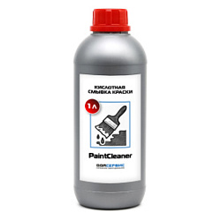 Смывка краски кислотная с металла, кирпичных, бетонных поверхностей и древесины PaintCleaner 1л ОДА Сервис ODA-26508