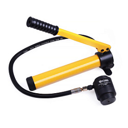 Пробойник ручной гидравлический 63-114 мм., 13 т., с насосом Car-Tool CT-62114