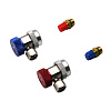 Быстросъемные муфты г-образные с адаптерами, фреон R134A Car-Tool CT-A0104