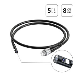 Зонд для видеоэндоскопа iCartool IC-V116A-5, 2 камеры, 5м, 8мм iCartool IC-VP116A-5-8-2